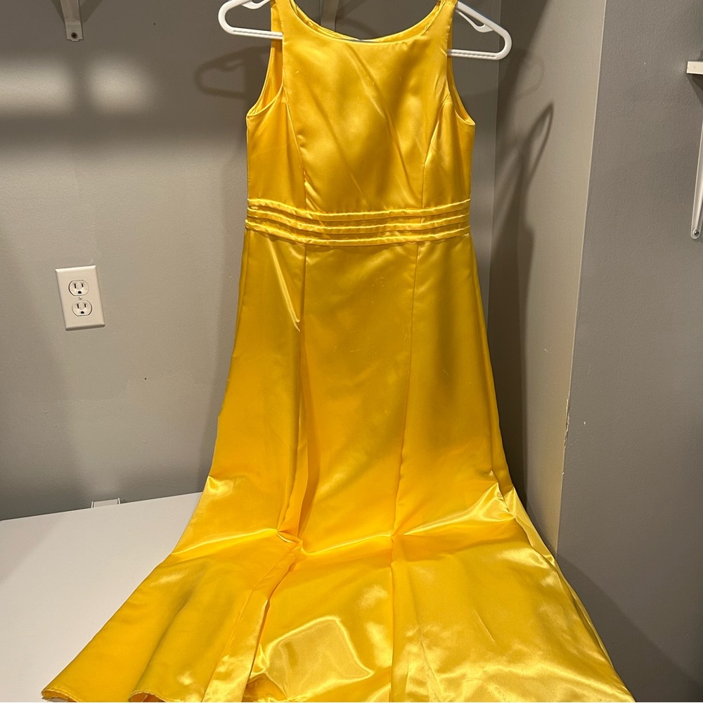 Yellow Junior Formal Dress